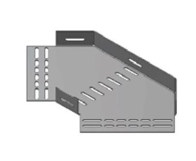 Cable tray horizontal swivel aluminium 90 degrees for aluminium cable trays (PGA90-LKUA)
