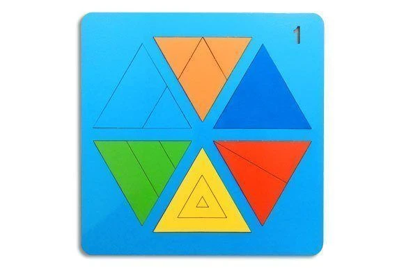 The game "Make a triangle #1"