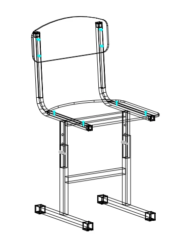 Plastic chair