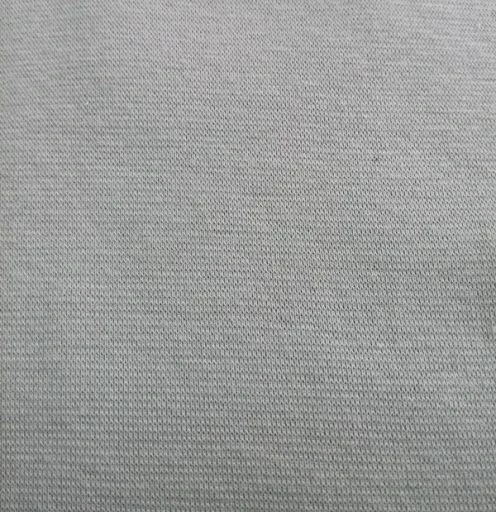 Riban knitted fabric with lycra smoothly dyed 67% cotton, 28% polyester, 5% lycra