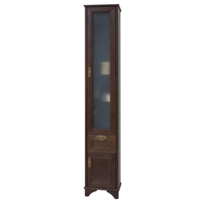 Cupboard - column Aquaton Idel right oak chocolate 1A198003IDM8R1.A198.0.03I.DM8.R