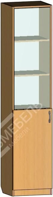 Glazed pencil cupboard