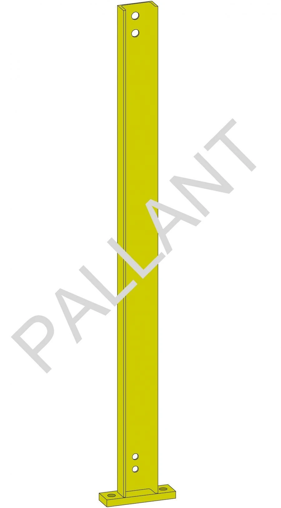 Rear support for plate heat exchanger FP/PF 120(150,160,190,200,250,300)