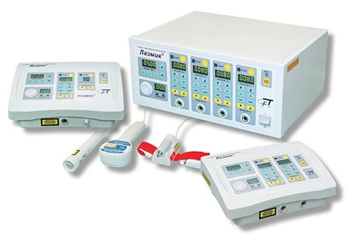 Laser physiotherapeutic apparatus "Lazmik"