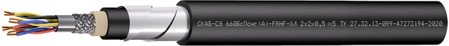 Cable for extreme operating conditions SKAB-SE 660BSPsng(A)- FRHF-HL
