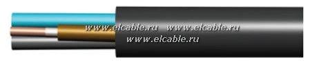 Fire hazardous power cable VVGEng(A)-FRLS