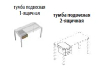 Suspended cabinet
