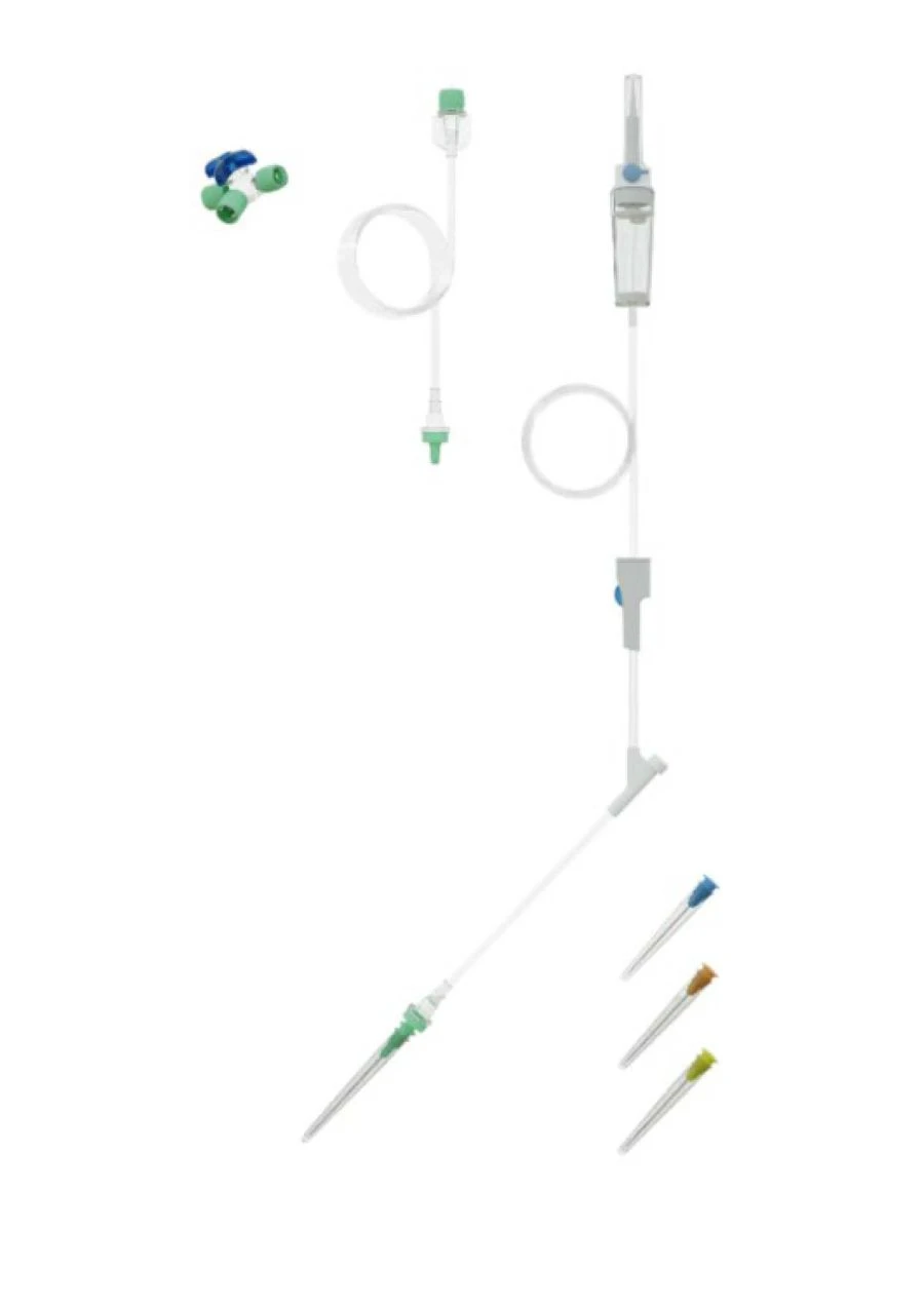 Device for infusion of blood substitutes and infusion solutions PR 23-02/2 (without protection from light and in light-protectiv