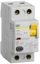 Differential switch (RCD) VD1-63 2P 25A 10mA type A IEK