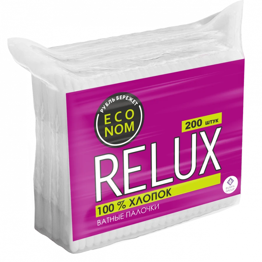 RELUX cotton buds (pack) 1/200/28