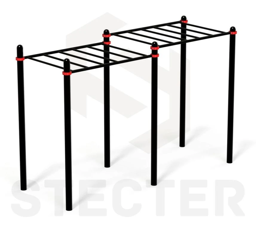 Two-level handrail