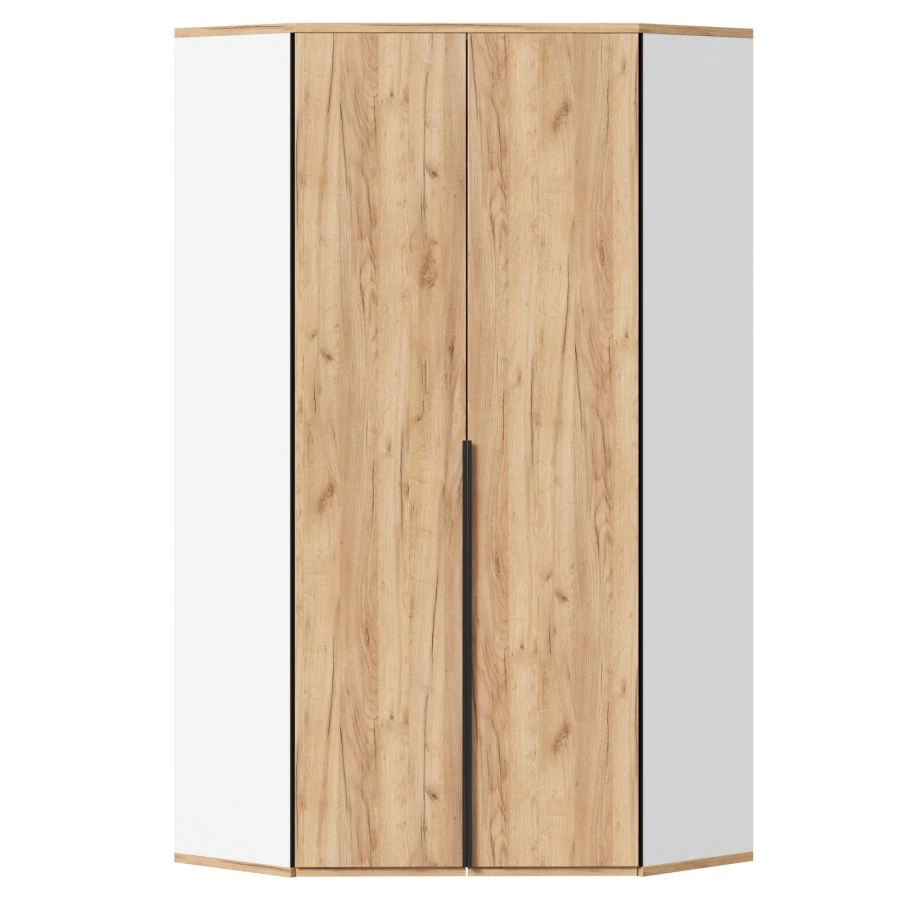 Urban LD.528060.000 Corner cupboard 45 (White/Oak Gold )