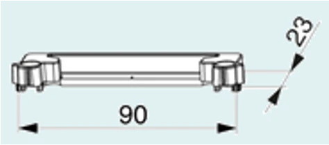 Locking strip KBE AD70, article number 373587