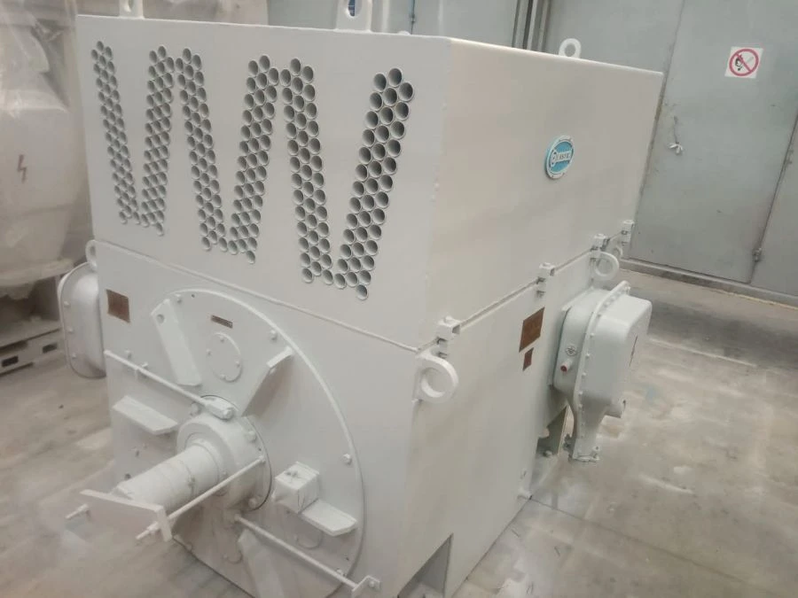 Asynchronous electric motor 2ADO1 500-6000-6U1M for Primorskaya GRES. Unit No.3