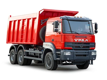 Dump truck Ural S35510 (Equipment variants: FG 16JSD220TA, 12JSDX220TA, 9JSD200TA; clutch: ZF, Hammer, Shaanxi Fa).