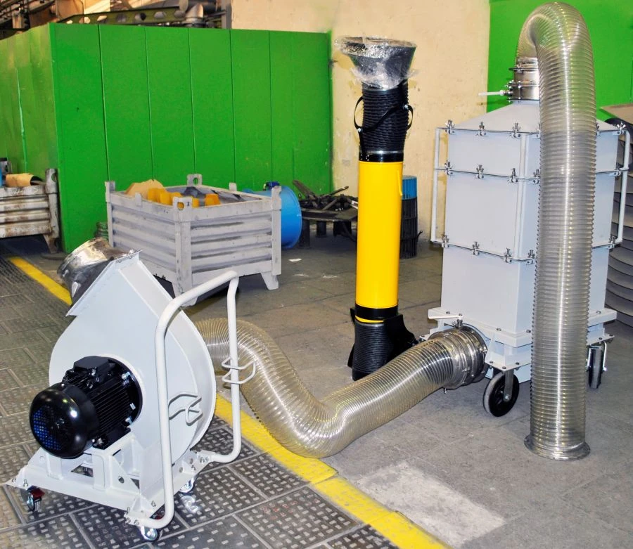 Mobile filtering unit PFU