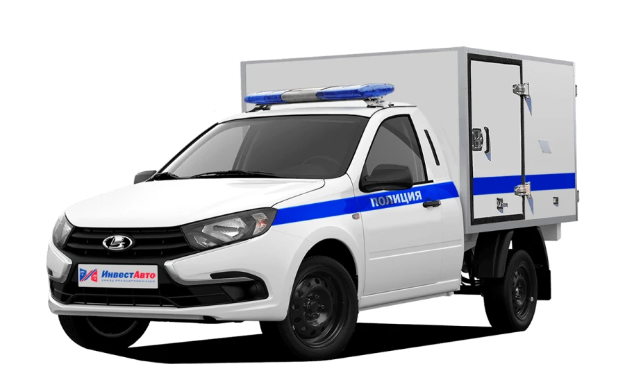 Vehicle for road safety (military auto inspection) type 1806G modification 1806GB on the basis of the base vehicle.