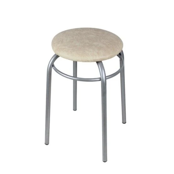 Stool on metal frame 22 with ring
