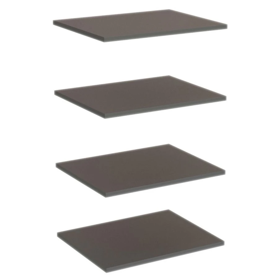 Y81 Shelves 4 pcs.for S81 from office furniture set "Strategy"