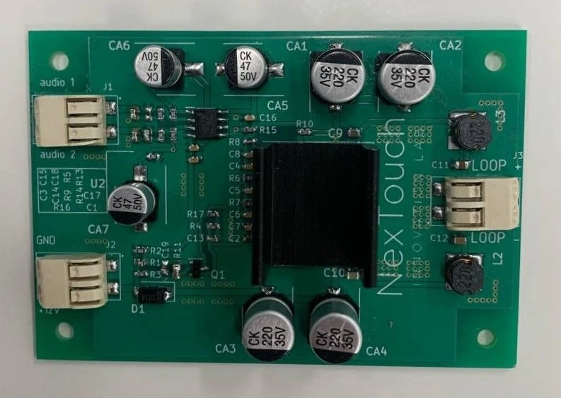 Sound board of induction system amplifier Nex-T Audio 2.0 (TCNR.92000.00.00.000)