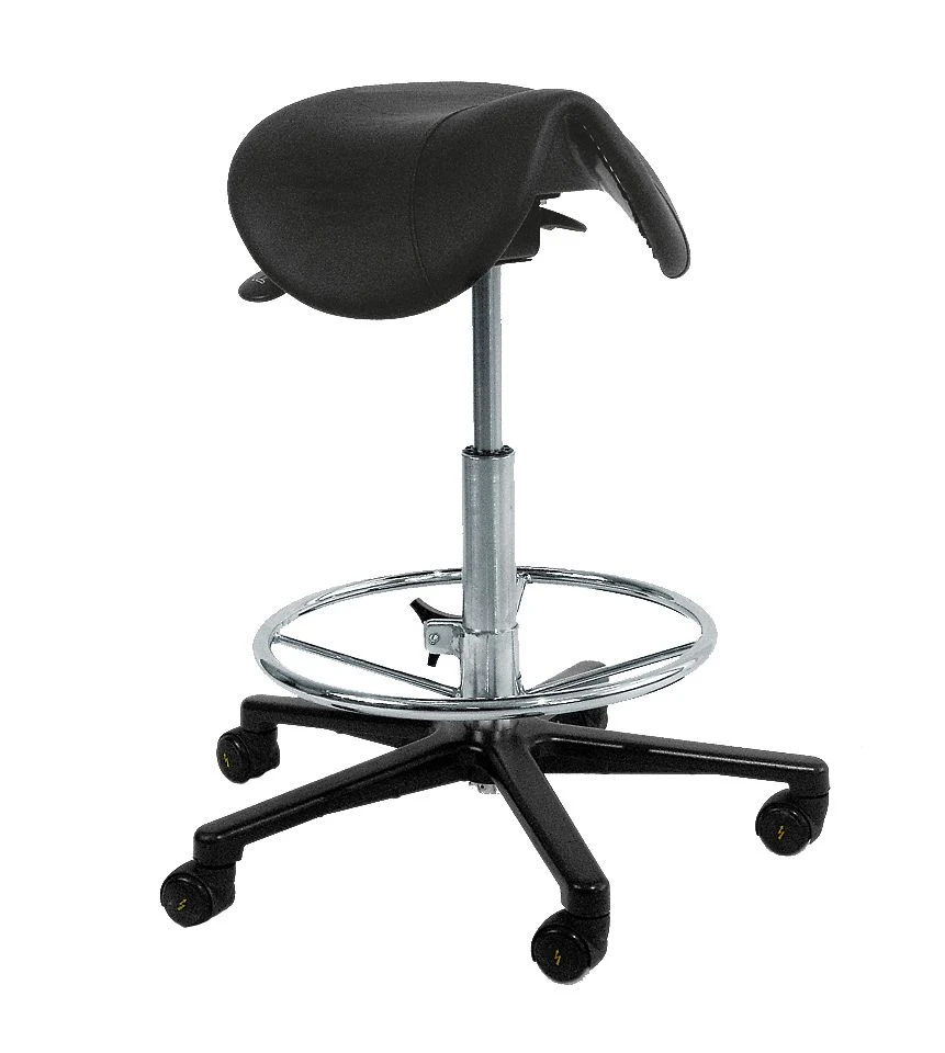Chairs and stools, including antistatic, Viking: KAT Saddle ESD, laboratory stool