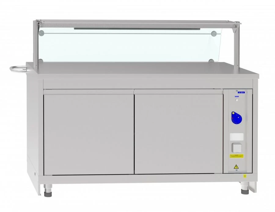 Refrigerated counter-display high-temperature with neutral cabinet PVV(H)-70?-05-NSH