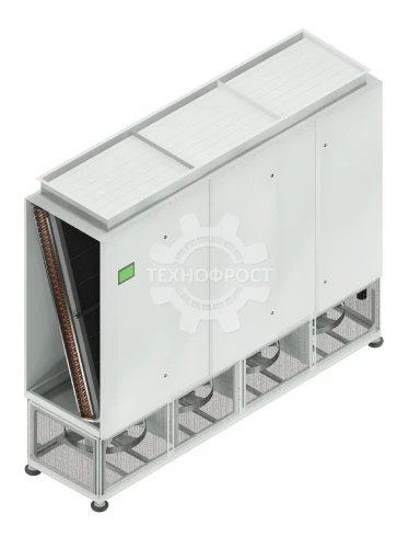 Industrial air conditioners of PC series. Precision air conditioners of "TechnoFrost" brand.