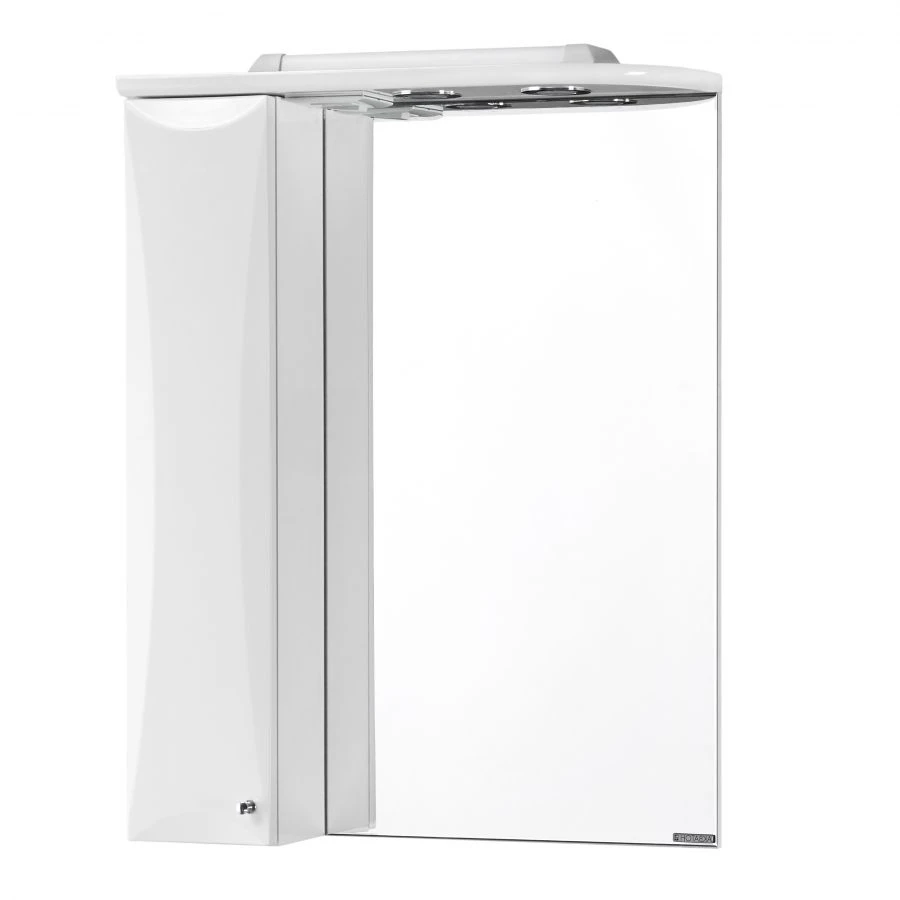 Mirror cabinet Aquaton Jimmy 57 left mirror cabinet white 1A034002DJ01L1.A034.0.02D.J01.L