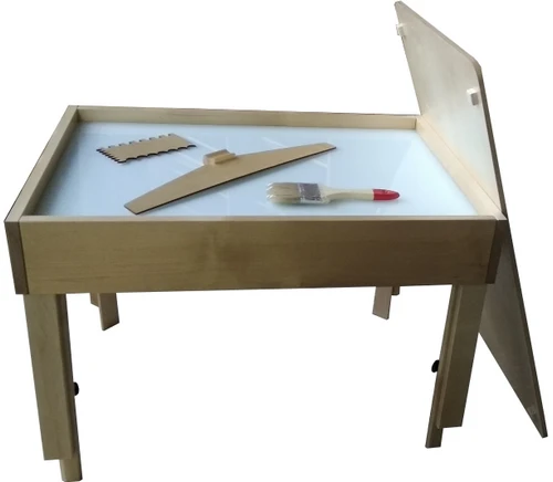 Sand drawing table with light effect 309