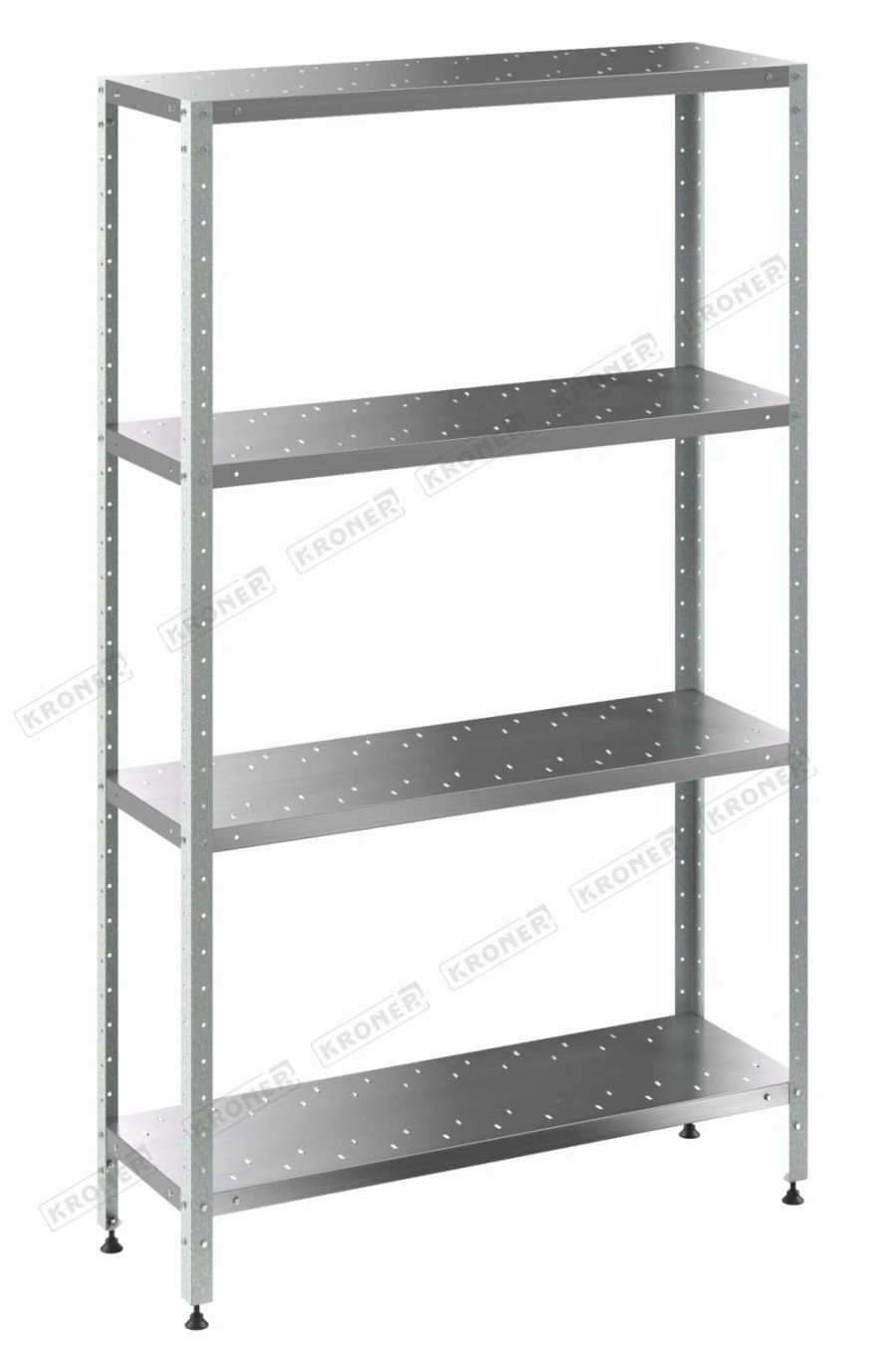 Kitchen shelving unit perforated SKE (Kitchen shelving unit - economy with perforation SKEp)