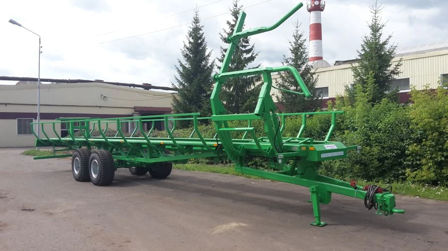 Tractor bale carrier semi-trailer PRT-12