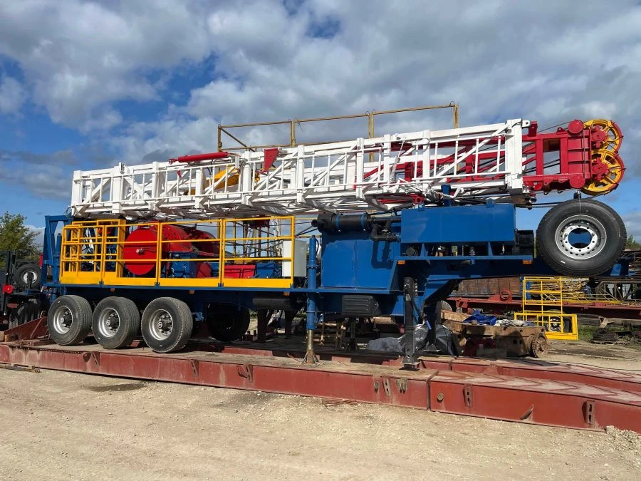 Mobile unit for well repair and drilling MARS-10OP