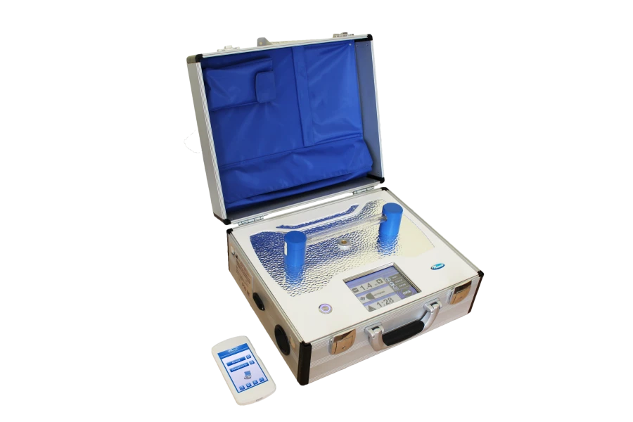 Portable pulse ultraviolet installation for disinfection of air and surfaces of premises "Alpha-09" according to TU MURA.9417.