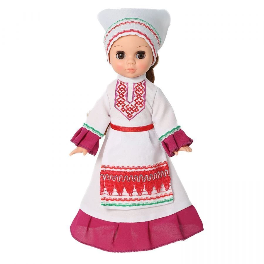 Plastic Doll Elia in Mari costume 30 cm, B3251