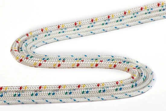 Braided polyamide fishing cord