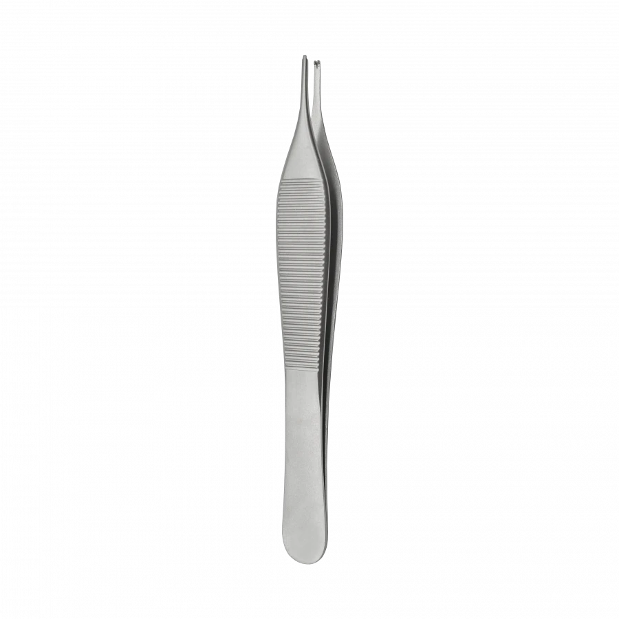 TP-03-248-15 1x2-tooth forceps, straight, 150 mm