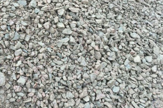 Crushed stone from dense rocks for construction works, fraction 2-40mm.