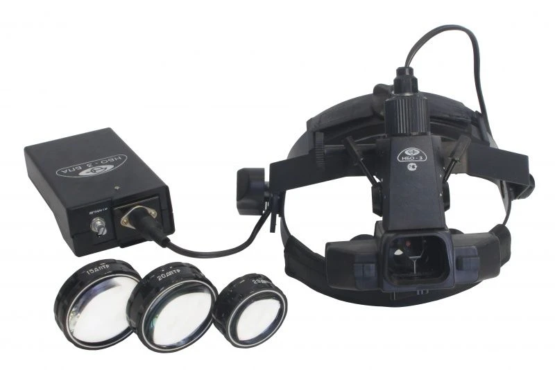Frontal binocular ophthalmoscope NBO-3-01