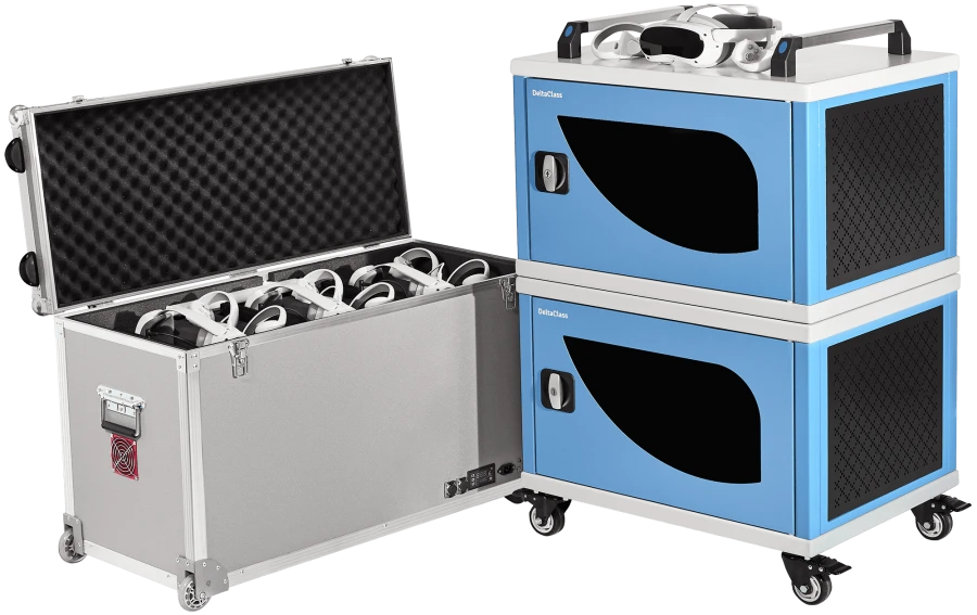 DELTACLASS VR mobile virtual reality classroom