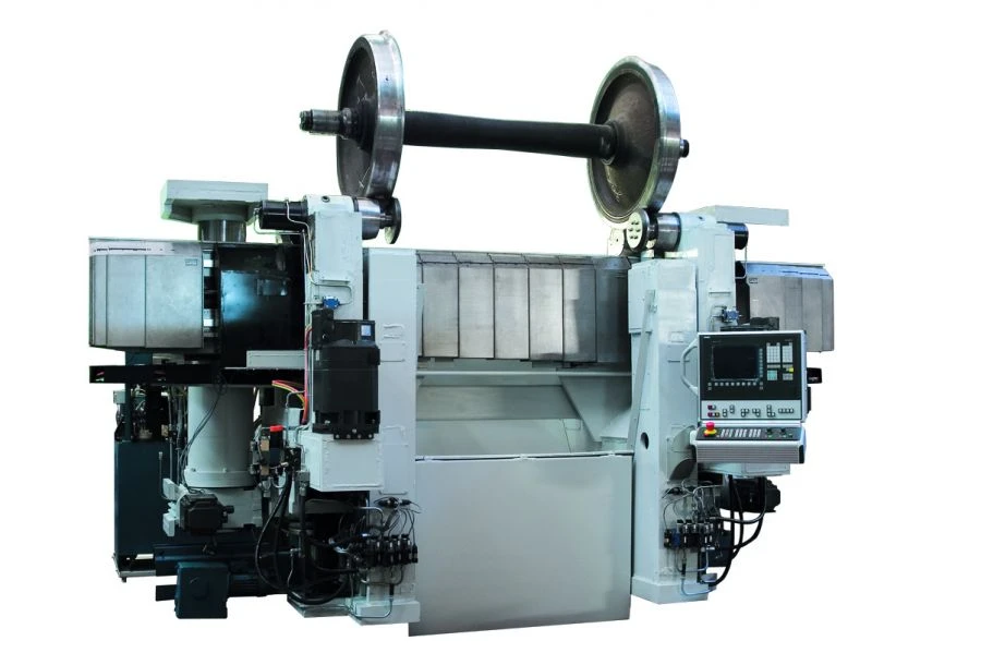 Under-rail wheel lathe PR1400