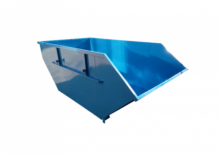 Storage hopper without corner welds for collection and loading of MSW-B-8000-2,0, TU 29.20.21-002-2006551361-2023
