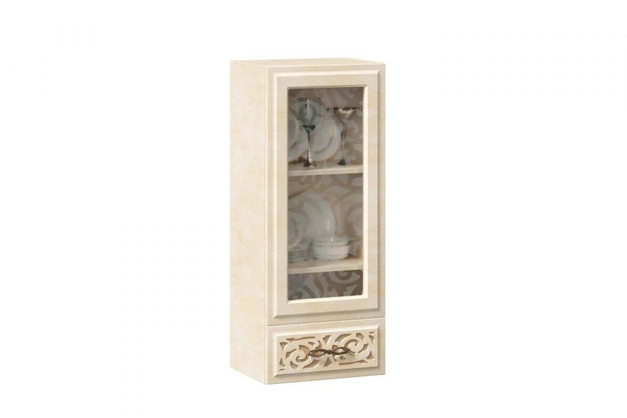 Alexandria LD.249180.000 Front door high glass 400 (Lento leather)