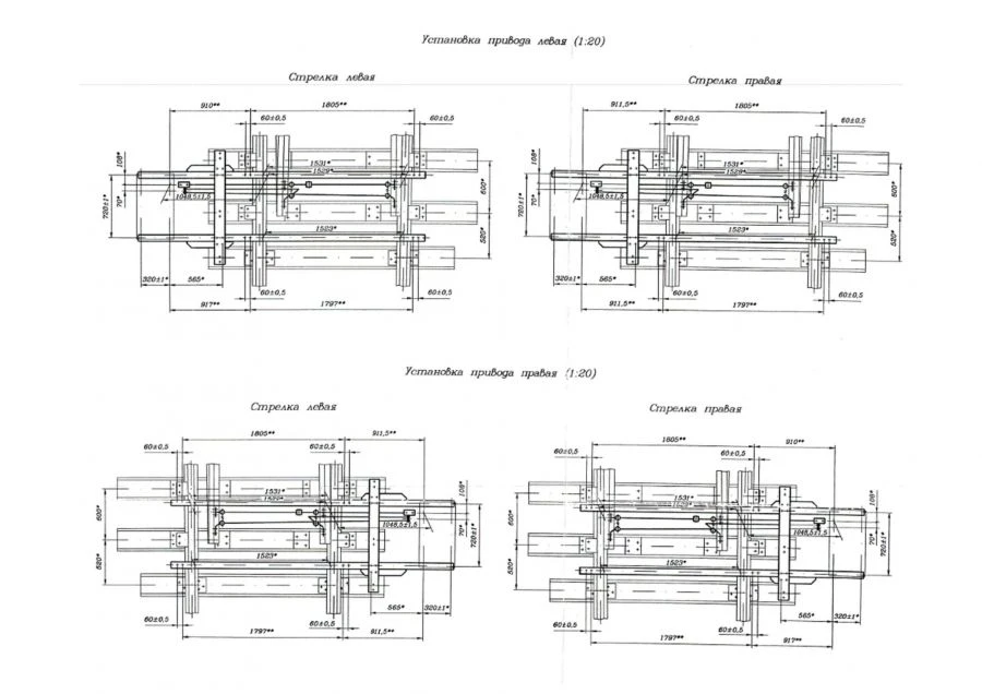 ELECTRRO-DRIVER GARNITURE FOR R65 STREET MARKS 1/9, 1/11 (Project 16737-00-00)