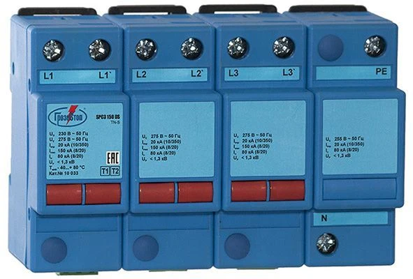 SPC3 150 DS surge arrester, Cat.No.10 033.