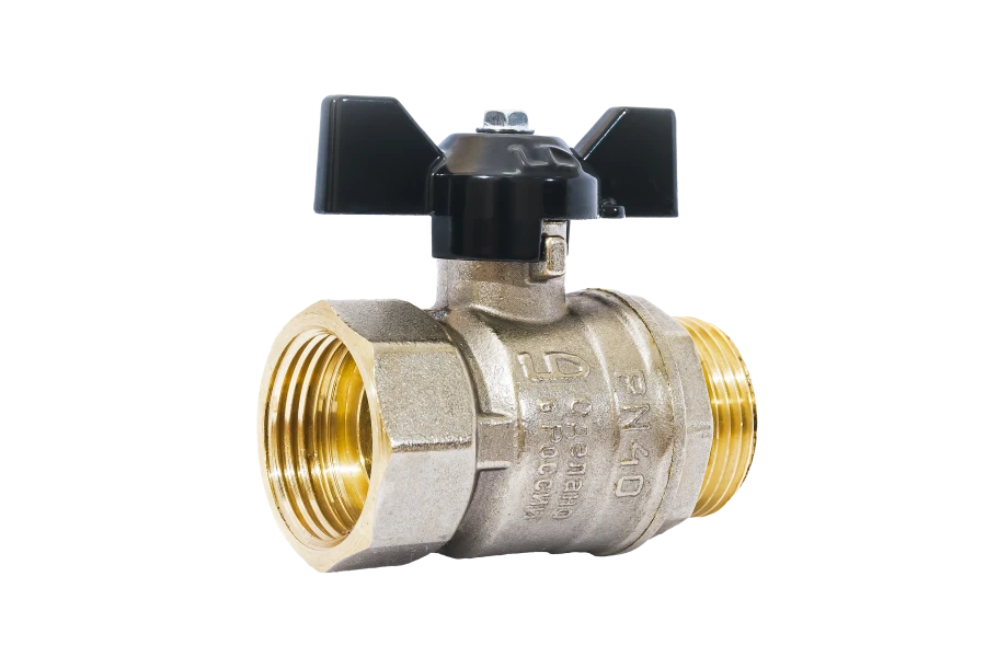 Brass ball valve LD Pride 47.32.B-H.B