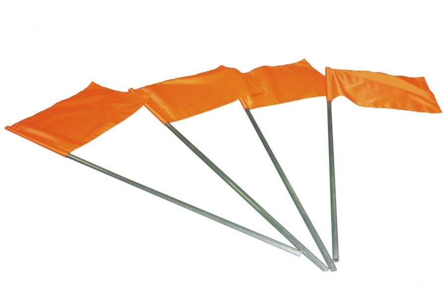 Flagpoles for marking of ski track