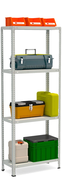 Metal shelf reinforced shelving unit model STF Shelf 734-1.8