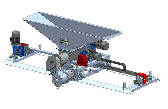Sh33-KHD3-3ChP screw dough divider-packer