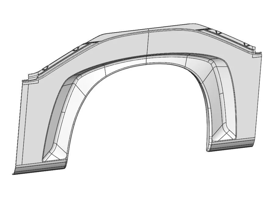 6241-03-5002812 Left front arch