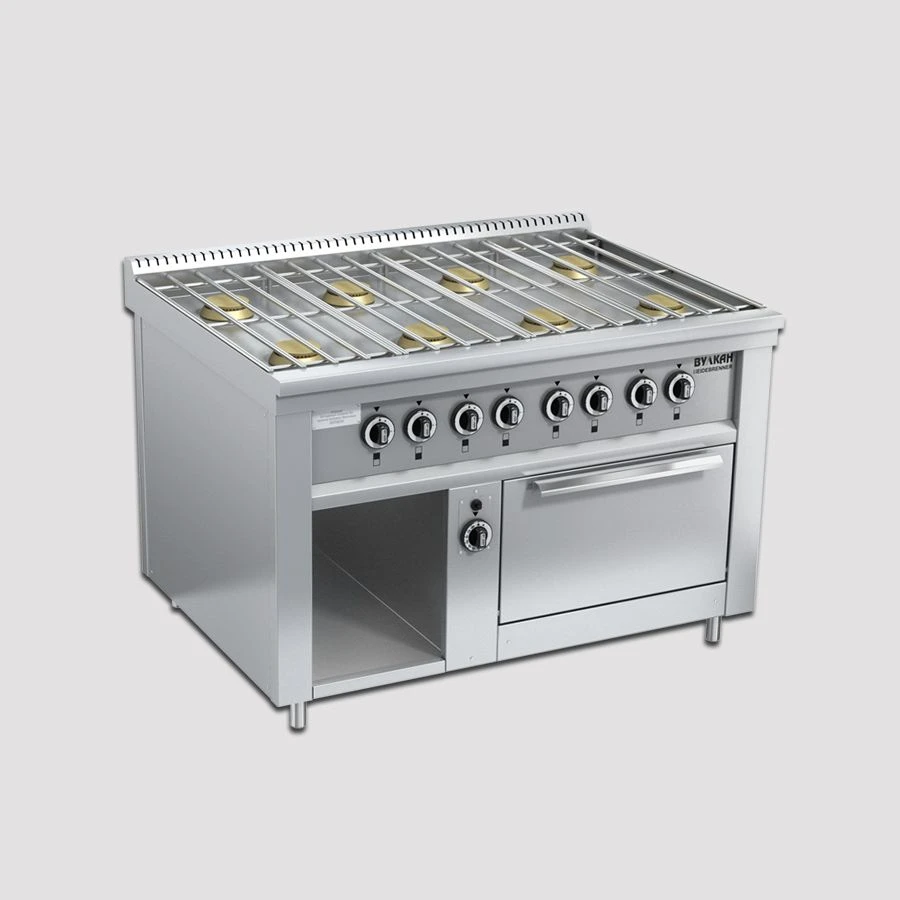 Gas cooker PRG-IIA-8M DS "Standart" series 700